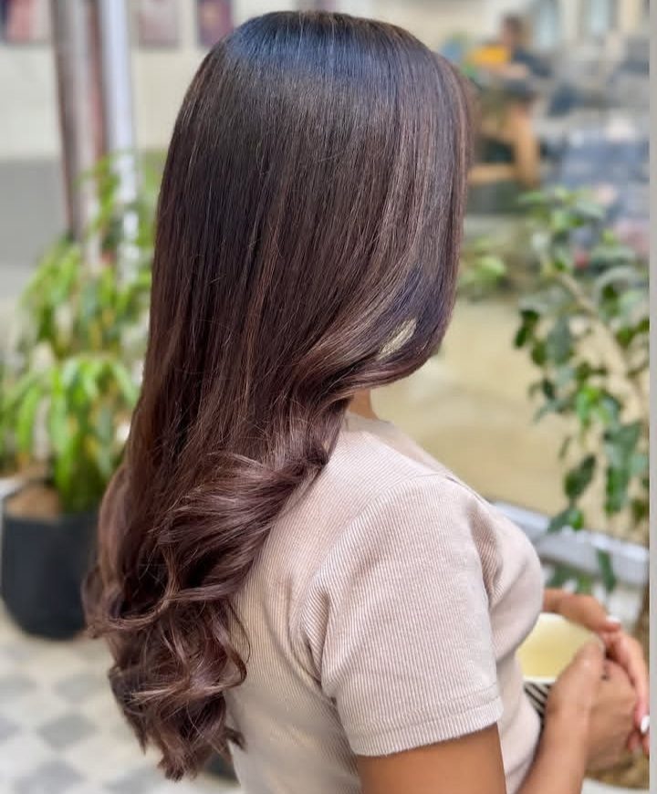 رنگ و بالیاژ مو