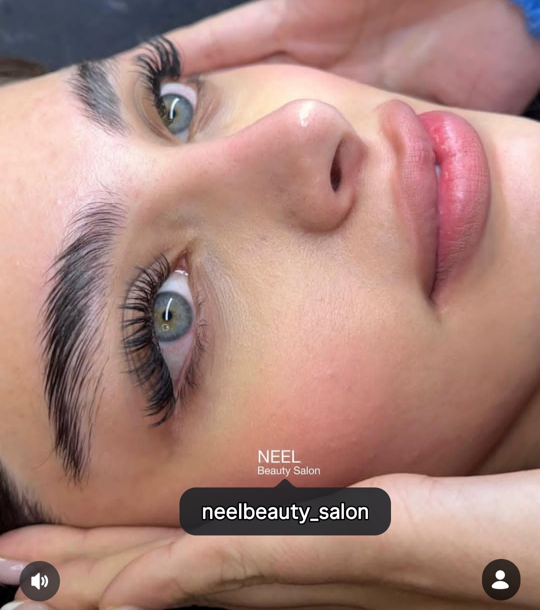 مژه و ابرو — نمونه کار سالن زیبایی نیل تهرانپارس