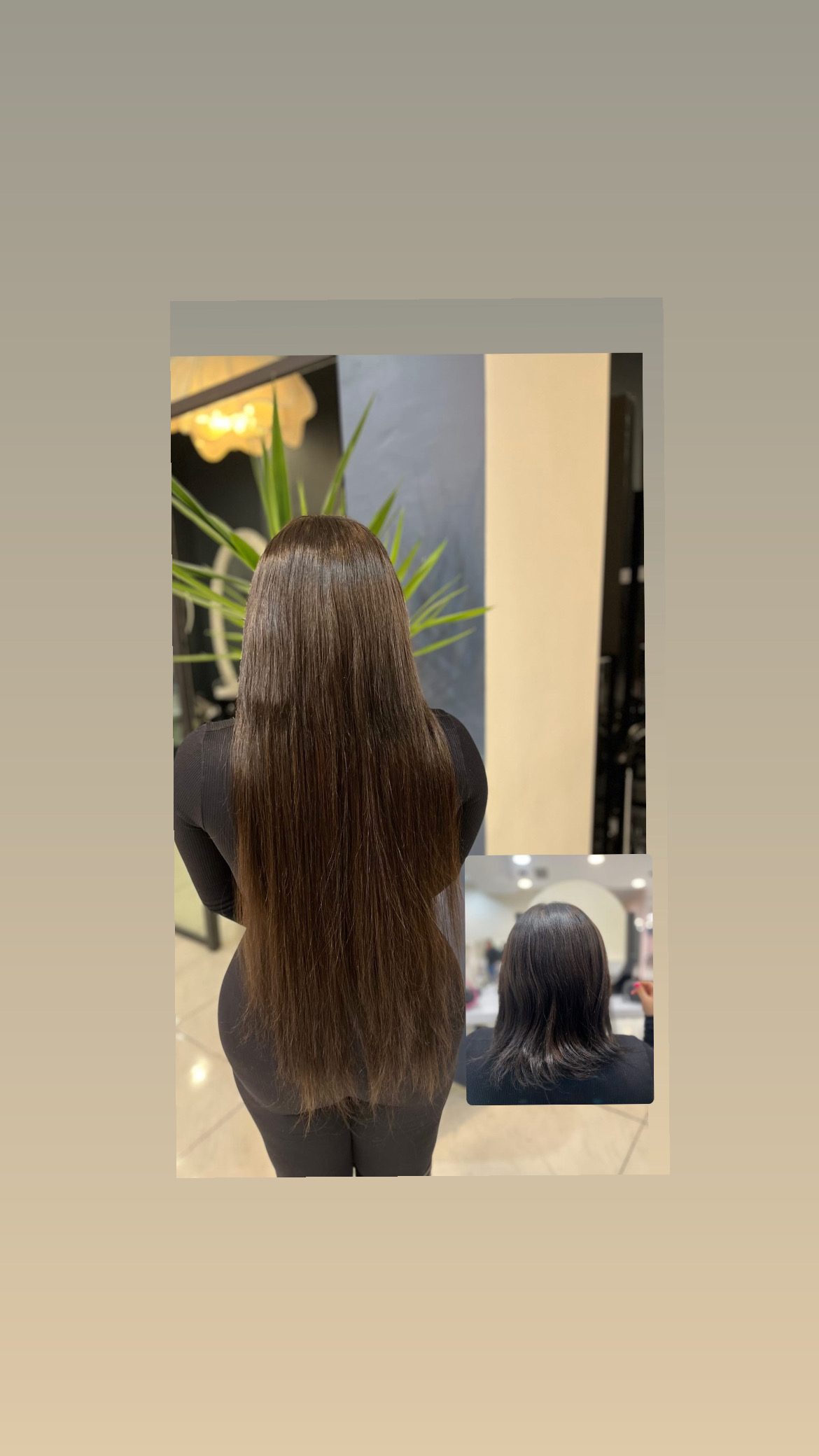 اکستنشن مو — نمونه کار سالن زیبایی نیل تهرانپارس، کار زهرا